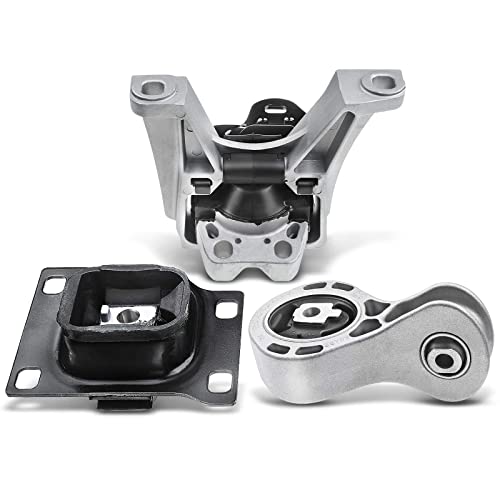 A-Premium Engine Motor and Transmission Mount Compatible with Ford Focus 2008-2011 3-PC (Fit Automatic Transmission Only) A5322 A2986 A5495