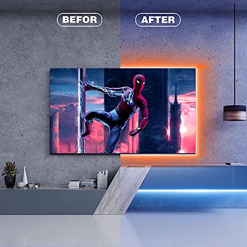 BINKBANG Led Lights, 82ft Ultra Long Led Lights for Bedroom with Smart App Control 44 Keys IR Remote, Led Strip Lights Music Sync Color Changing DIY Mode RGB, Tape Lights for Room Party Decor | The Storepaperoomates Retail Market - Fast Affordable Shopping