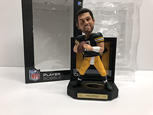 Aaron Rodgers Framed Jersey Green Bay Packers Limited Edition Premium Bobble Bobblehead Only 360 Made!