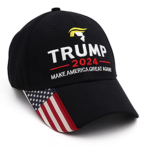 Trump 2024 Hat Donald Trump Hat 2024 MAGA Make America Great Again Hat USA Embroidered Adjustable Baseball Cap