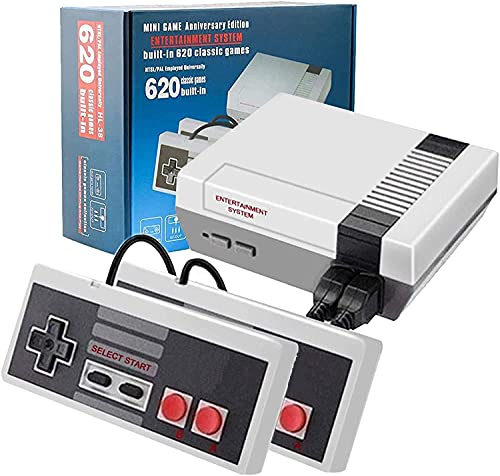 Zeion Classic Retro Game Console Mini Video Consoles Game with 620 Games for NES Game Handle Gaming – AV Output