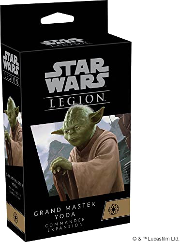 Star Wars Legion Grand Master Yoda Commander EXPANSION | Two Player Battle Game | Miniatures Game | Strategy Game for Adults and Teens | Ages 14+ | Average Playtime 3 Hours | Made by Atomic Mass Games