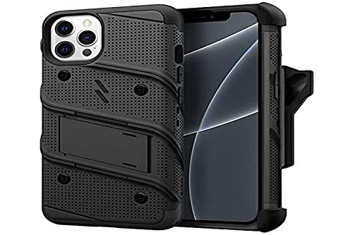 ZIZO Bolt Bundle iPhone 13 Pro Max Case – Black