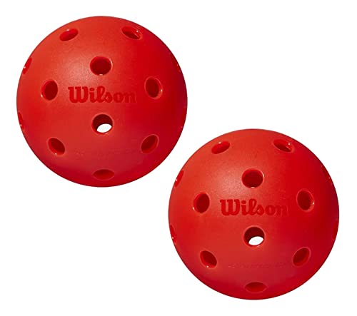 WILSON Tru 32 Pro Outdoor Infrared Pickleball Balls (2 Pack)