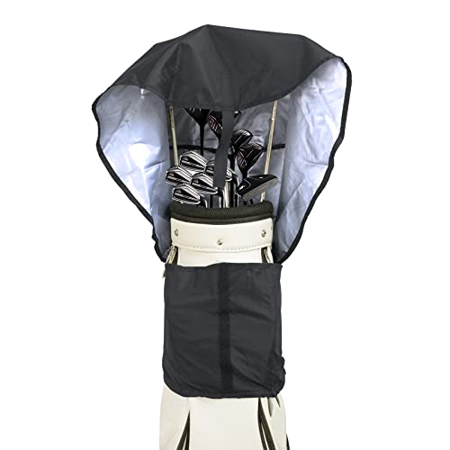 CartClan Golf Bag Rain Hood Waterproof Golf Bag Rain Cover for Golf Club Bags Fit Almost All Golfbags or Carry Cart