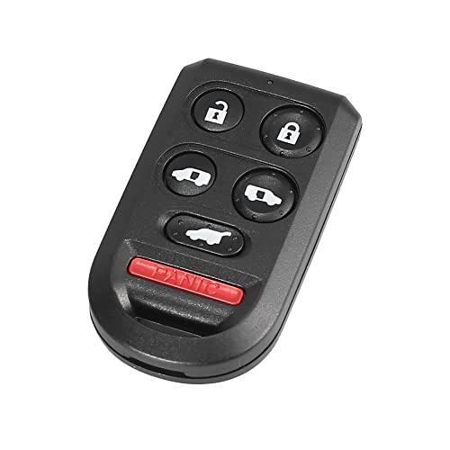 X AUTOHAUX 313.8MHz Replacement Keyless Entry Remote Car Key Fob for Honda Odyssey 2005 2006 2007 2008 2009 2010 OUCG8D-399H-A 72147-SHJ-X61 6 Key Button