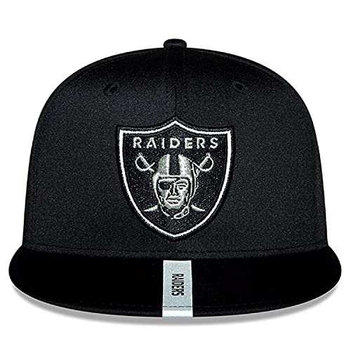 New Era Authentic Exclusive Raiders 9Fifty Snapback Adjustable Hat – OSFM (OTA Reflective Logo)