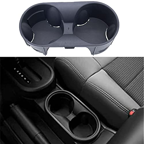 MOCW Front Console Cup Holder Fit for 2007 2008 2009 2010 Jeep Wrangler Replace OE # 1FH72XDVAA