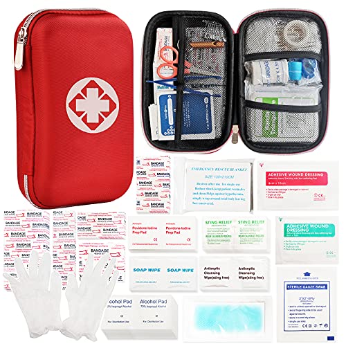 WYWL First aid kit ,Multifunctional Portable Compact , Very Suitable for Family, car, Travel and Outdoor Emergency situations.