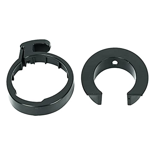SYCOOVEN Scooter Locking Ring, 2pcs Round Limit Scooter Ring Buckle Lock Part Fit for Xiaomi MI M365(Black)