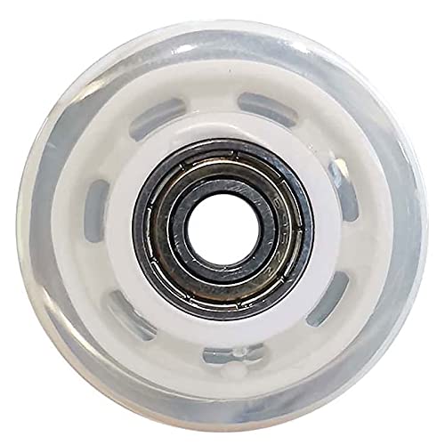 YUNWANG Accessories 8 Pack 36 11mm Wear-Resistant PU Wheels Replacements Roller Skate Replacement Wheels for Deformation Roller Skates