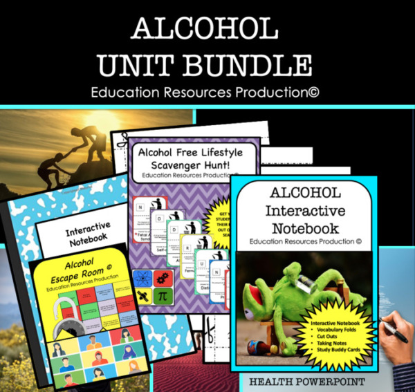 Alcohol Unit for Health Class Unit Bundle