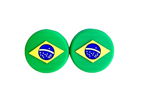 Brazil Flag Tennis Vibration Dampener (2)