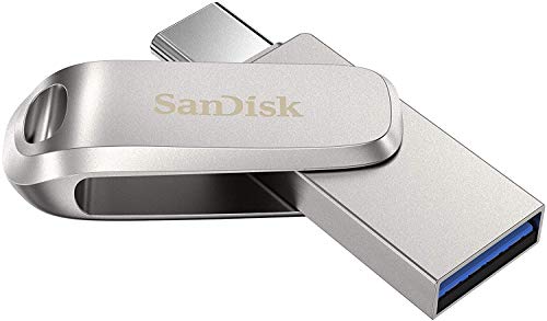 SanDisk 256GB Ultra Dual Drive Luxe USB 3.1 Type-C Flash Drive Works with HP Portable Envy 13, Envy 14, Envy 15, Envy 15 X360 Series (SDDDC4-256G-G46) Bundle with (1) Everything But Stromboli Lanyard | The Storepaperoomates Retail Market - Fast Affordable Shopping