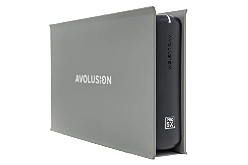 Avolusion PRO-5X Series 6TB USB 3.0 External Gaming Hard Drive (Grey) Compatible with Xbox Series X|S Game Console – 2 Year Warranty