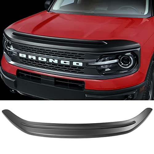 Hood Bug Deflector for 2021 2022 2023 Ford Bronco Sport Bugflector Hood Shield Protector Stone Guard Accessories