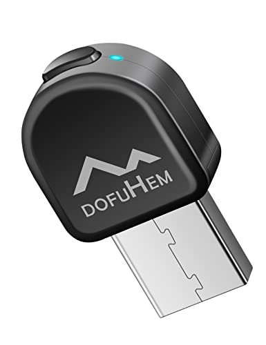 Dofuhem Mouse Jiggler, Mini Undetectable Mouse Mover Device, Keep PC Active, USB Port and Driver-Free with Random Movement for Computer Laptop