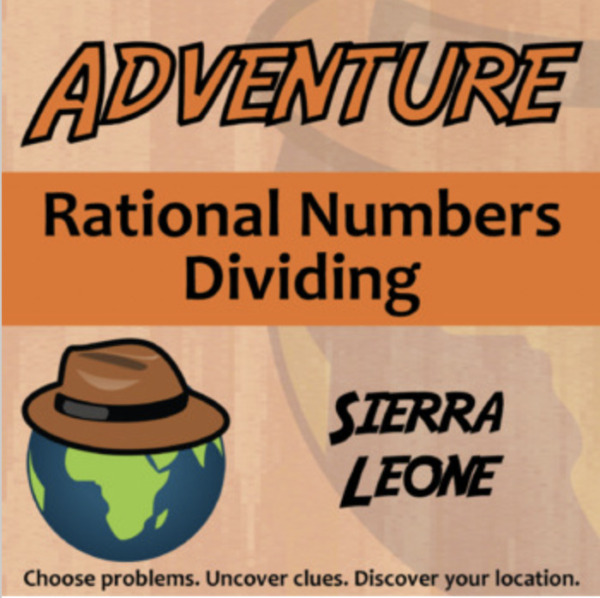Adventure – Dividing Rational Numbers, Sierra Leone – Knowledge Building Activity