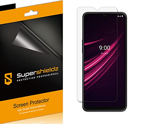(6 Pack) Supershieldz Designed for T-Mobile Revvl V+ 5G / Revvl V Plus 5G Screen Protector, High Definition Clear Shield (PET)