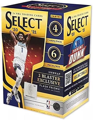 2020/2021 Panini Select NBA Basketball BLASTER Box (6pks/box)