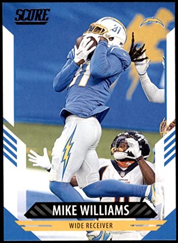 2021 Score # 237 Mike Williams Los Angeles Chargers (Football Card) NM/MT Chargers Louisiana St