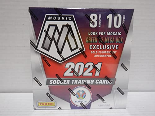 2021 Panini Mosaic Soccer Mega Box