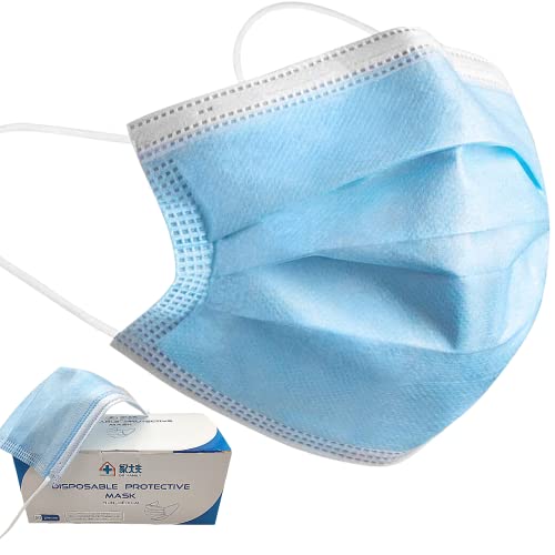 Dr. Family Disposable Face Mask, 50 Units, Face Mask with Excellent Fit, Breathable Lightweight Masks, Soft Ear Loops, Perfect for Travel, Office, School – Ship from USA