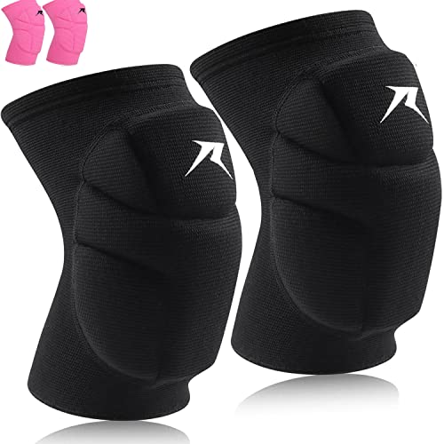 Volleyball Knee Pads,Knee Compression Sleeve Support for Men Women with High Protection Pads ,Professional Grade Knee Pads for Running,Meniscus Tear,ACL,Arthritis,Joint Pain Relief