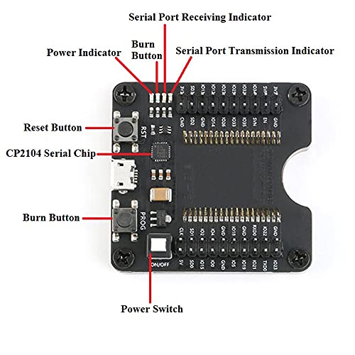 Rakstore Test Burn Board Small Batch Burn Fixture for ESP32-WROVER Development Board ESP32WROVER Test Board Downloader Module | The Storepaperoomates Retail Market - Fast Affordable Shopping