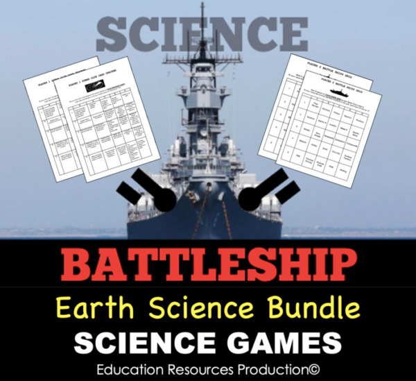 Physical Science Battleship Game Bundle
