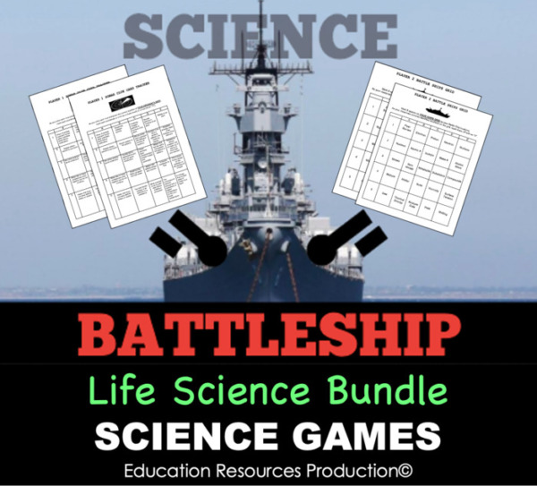 Life Science Battleship Game Bundle