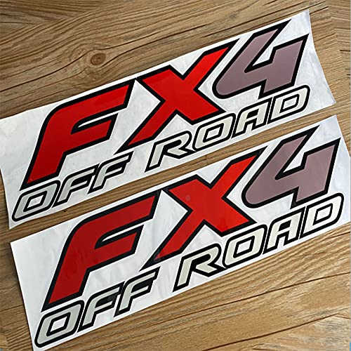 GDIP 2PCS FX4 Off Road Decals Stickers Compatible for Ford F150 F250 F350 F Truck Bed Side (1997-2010) | The Storepaperoomates Retail Market - Fast Affordable Shopping