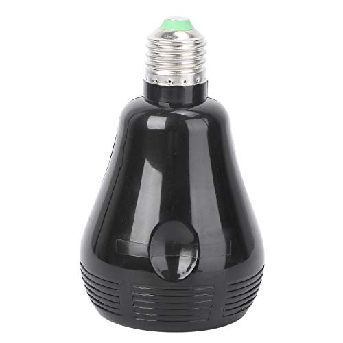 FRCOLOR E27 Lamp 12 Rotational Patterns Christmas Halloween Logo LED Projector Lamp Mini Plug- in Bulb Holiday Decoration for Landscape Garden Party for Yard Home Bedroom
