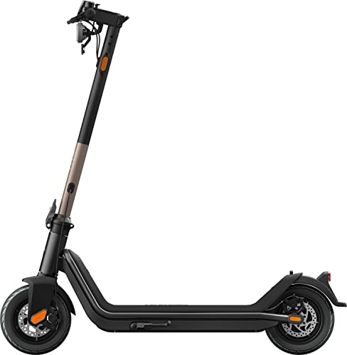 NIU KQi3 Electric Scooter for Adults – 350W Power, Upto 31 Miles Range, 20MPH Max Speed, 6.7W” Wider Deck, 9.5” Tubeless Fat Tires, Triple Braking, Portable Folding Commuting E Scooter, UL Certified