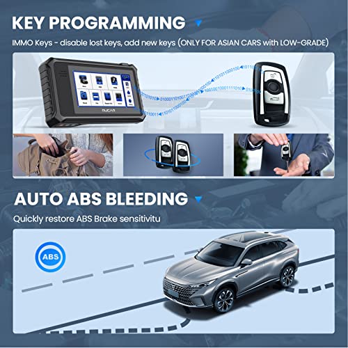 Mucar OBD2 Scanner,2023 Newest VO6 OE-Level All Systems with 28 Reset Car Diagnostic Bidirectional Scan Tool for All Cars, IMMO/Oil/EPB/BMS/SAS/DPF/TPMS/ODO/Injector/ABS Bleeding, Lifetime Free Update | The Storepaperoomates Retail Market - Fast Affordable Shopping