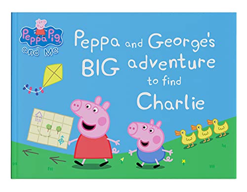 Peppa Pig Personalized Book: Peppa and George’s Big Adventure to find Your Child (Standard Softback) | The Storepaperoomates Retail Market - Fast Affordable Shopping