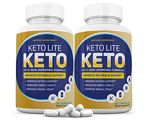 (2 Pack) Keto Lite Keto Pills Includes Apple Cider Vinegar goBHB Exogenous Ketones Advanced Ketogenic Supplement Ketosis Support for Men Women 120 Capsules