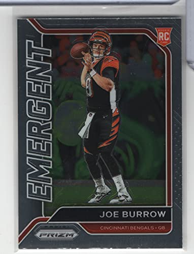 2020 Panini Prizm NFL Football Joe Burrow RC Emergent #1