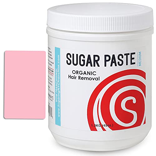 Brazilian Bikini Sugaring Paste by Sugaring NYC Professional Sugar wax Sugaring Paste – Medium + Sugaring NYC Applicator