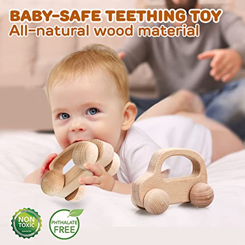 TOY Life Wooden Baby Teething Toys, Wooden Cars for Toddlers & Babies, Wooden Pull Toy, Baby Wood Cars, Montessori Wooden Toy Cars for Babies, Car Wooden Rattle for Baby | The Storepaperoomates Retail Market - Fast Affordable Shopping