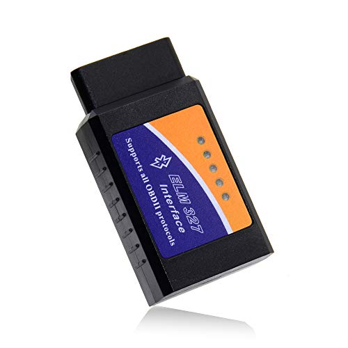 aoonav v1.5 Bluetooth OBD2 Scanner Adapter, Wireless Diagnostic Code Reader OBD II Scan Tool Reset & Clear Check Car Engine Light, Compatible with Android & Windows, Support Torque App, NOT for iOS