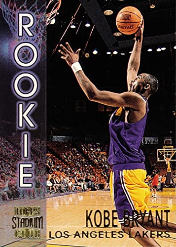 1996-97 Topps Stadium Club Rookies #R9 Kobe Bryant Basketball Card Lakers