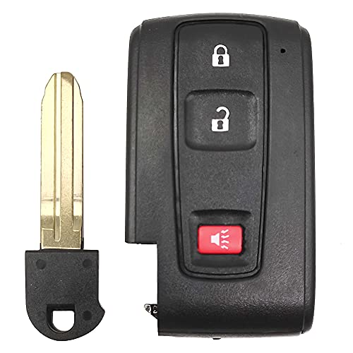 3 Buttons Replacement Key Fob Cover Case fit for Toyota Prius Keyless Entry Key Fob Shell (1)