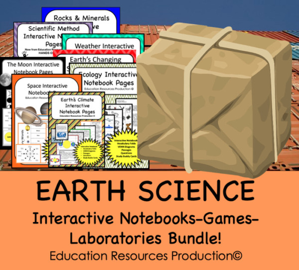 Earth Science Interactive Notebooks – Games & Laboratories Bundle