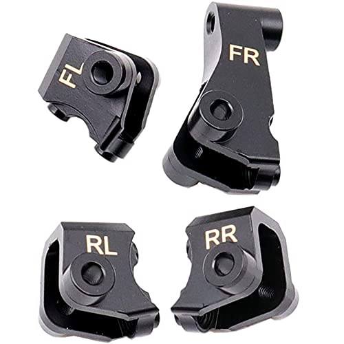 RCATM Brass Front and Rear Suspension Link mounting Front and Rear tie Rod mounting Bracket Suitable for traxxastrx-4 4pcs
