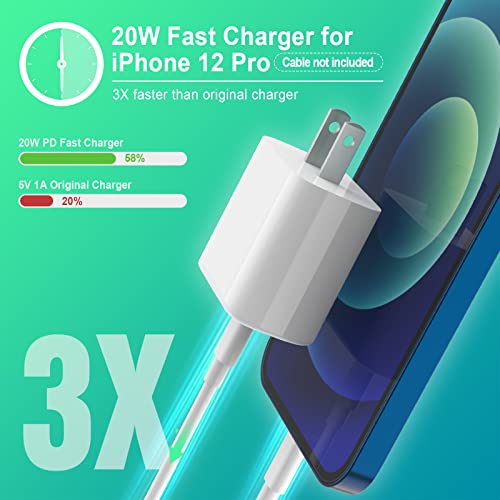 iPhone 14 20W Apple Certified USB C Fast Charger for iPhone 14/14 mini/14 Pro/14 Pro Max, 13/12/11 Pro Max, XS/XR/X/8/SE, iPad 9th, 4ft MFI Type-C to Lightning Cable | The Storepaperoomates Retail Market - Fast Affordable Shopping