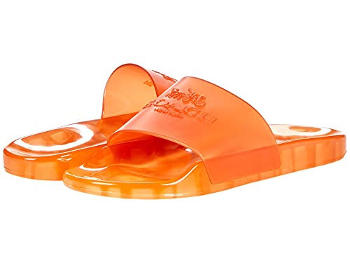 COACH Women’s Ulyssa Pool Slides Orange 6 B – Medium