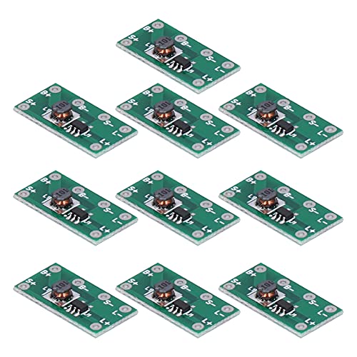 Zhiyavex 10pcs Solar Charge Control Board,Solar Charging Module,Solar Lamp Landscape Light Circuit Board Module,with Control,I‑Shaped Inductor Board,for Lawn Lights,Christmas Lights