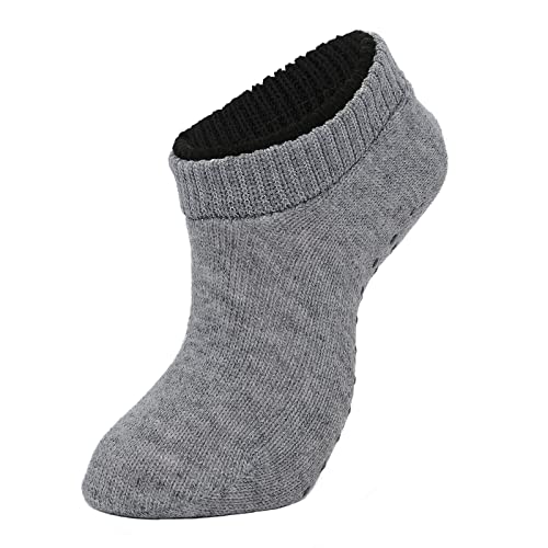 Slipper Socks for Women with Grippers Non Slip Christmas Socks Fuzzy Socks Comfy Winter Hospital Socks Warm Solid Color 2 Pack | The Storepaperoomates Retail Market - Fast Affordable Shopping