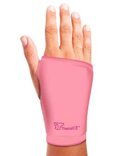 TheraICE Rx Wrist Compression Sleeve – Pink